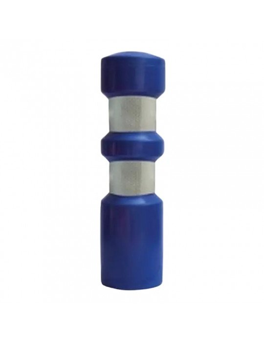 Hito Delineador Vial Tubular Estático Azul AI